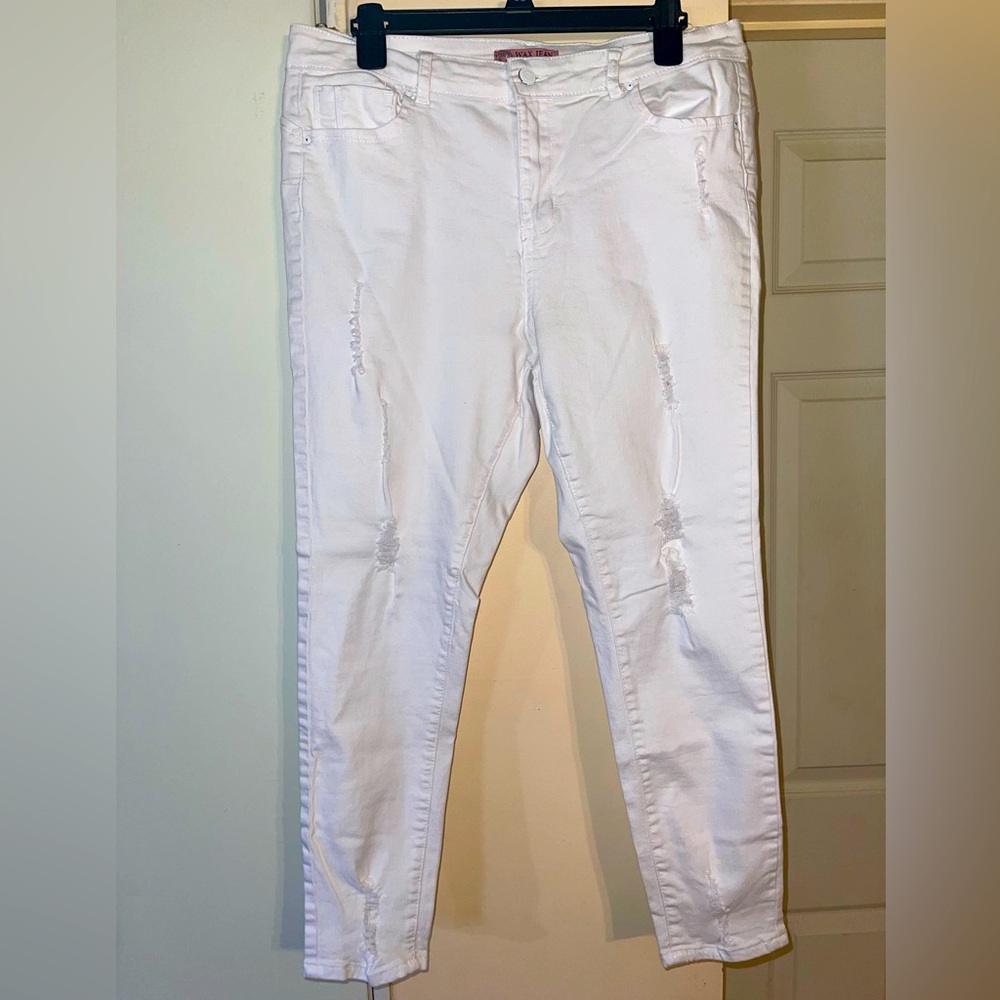 Women's White Jeans